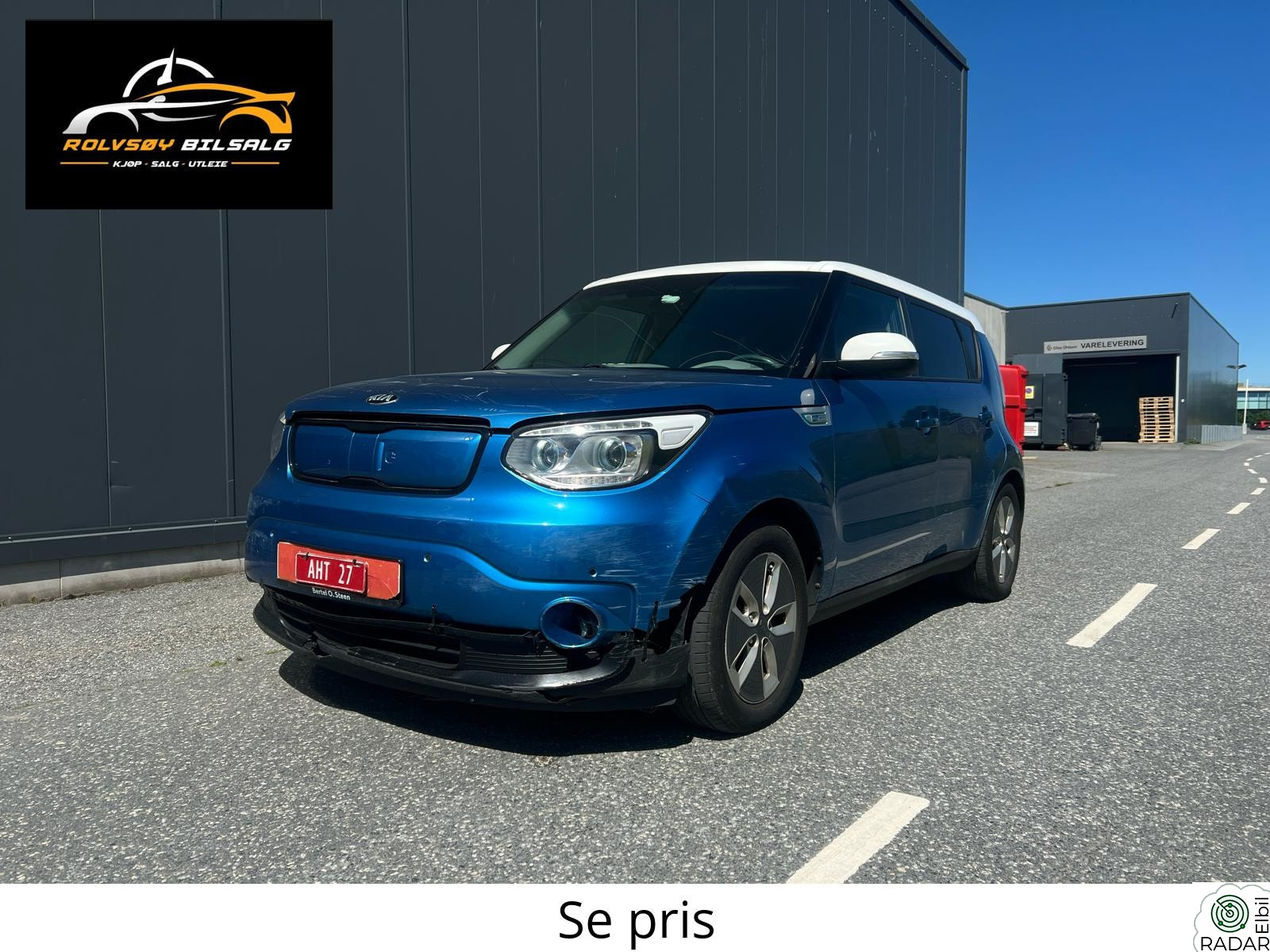 KIA SOUL Elektrisk rekkevidde 250 km