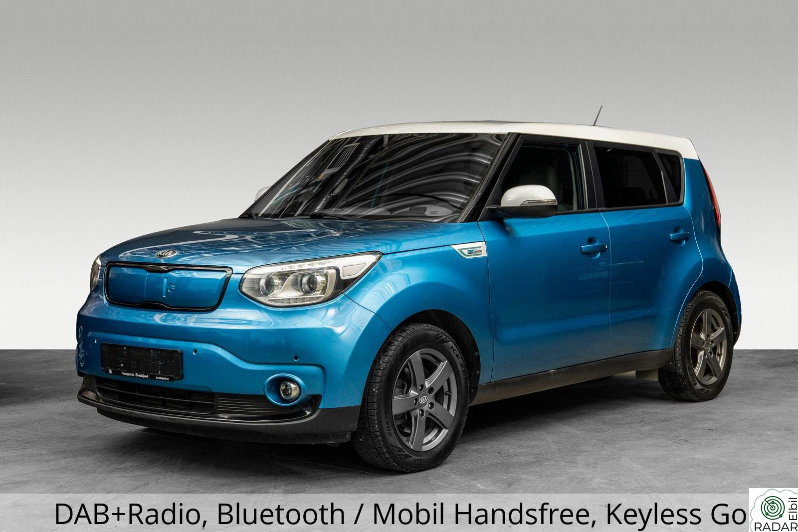 KIA SOUL EV Exclusive Skinn, Navi, Rygge-Kamera, Varme i ratt