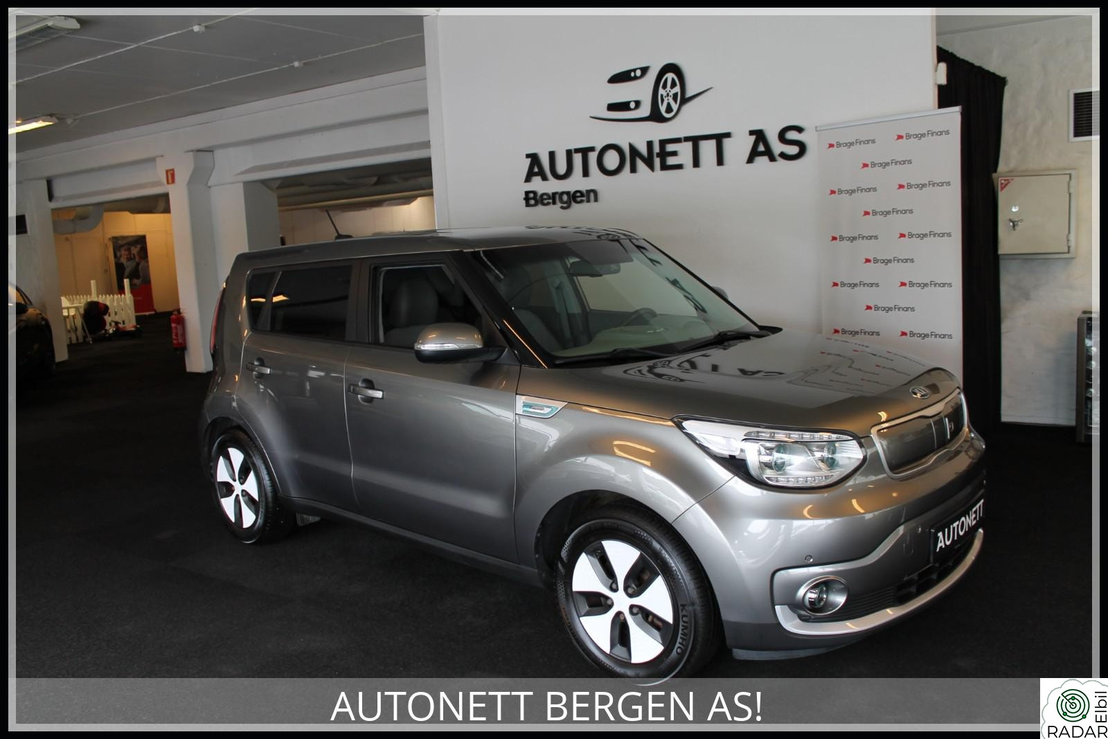 KIA SOUL STØRST BATTERI,EXLUSIVE,SKINN,V-PUMPE,EU-OK TIL 04-2028