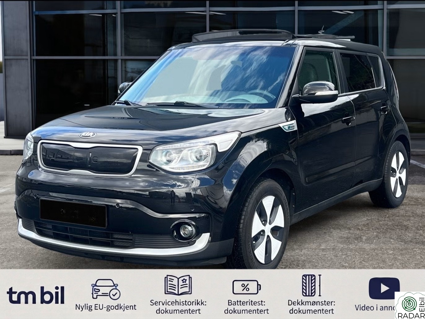 KIA SOUL Exclusive 30 KwH SoH: 93,5 EU 2028 Ny service Takluke