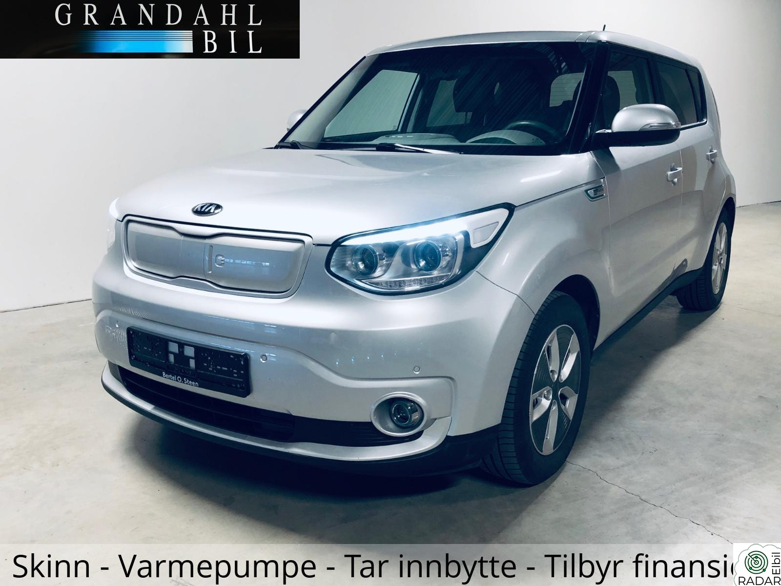 KIA SOUL EV - 30 KWH battteri - EXCLUSIVE - SKINN - Varmepumpe