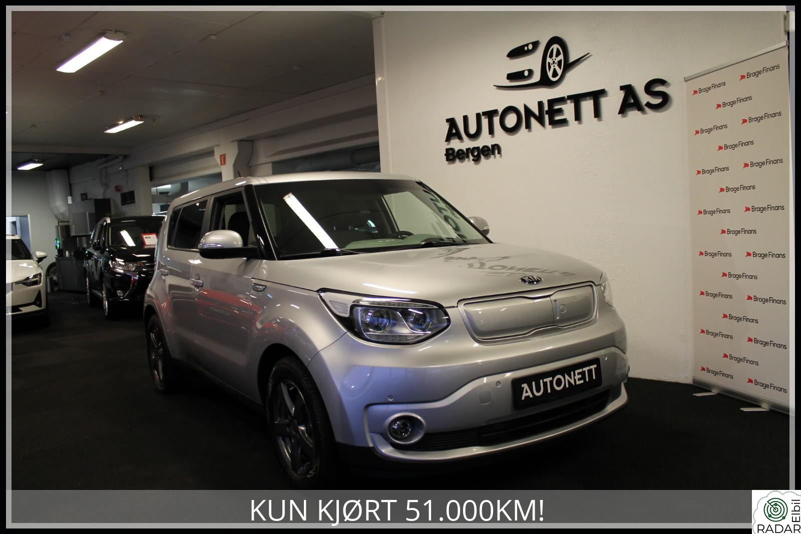 KIA SOUL 30KW,EXLUSIVE,SKINNSETER,V-PUMPE,EU-OK TIL 01-2027!