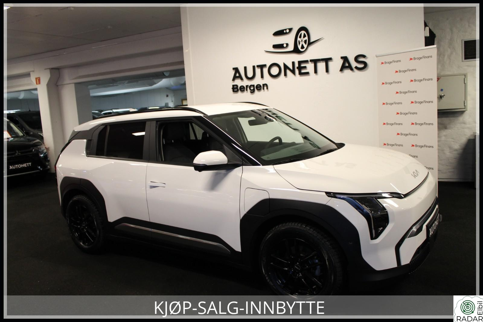 KIA EV3 EXCLUSIVE,81,4KW,WLTP 600KM,SKINN,EL-BAKLUKE,S+V-HJUL