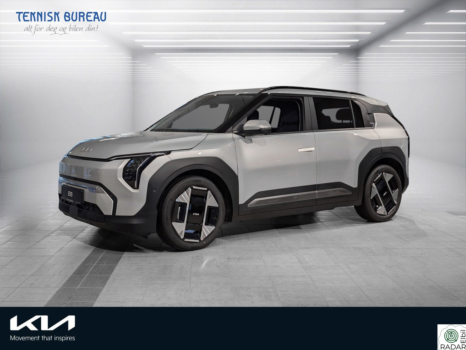 KIA EV3 SR Exclusive Plus | 436 km | R.Kam | Varmepumpe | ACC