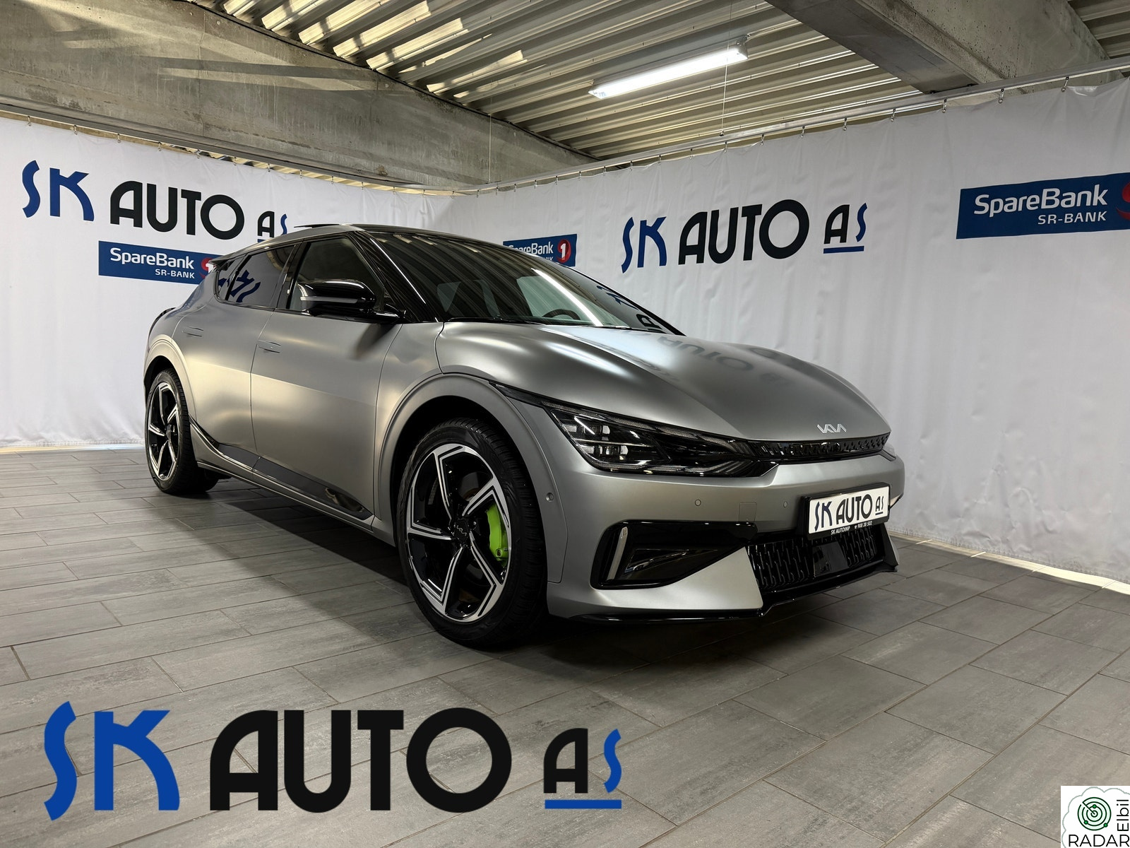 KIA EV6 GT 585HK AWD 360K/S-V HJUL/SOLT/HEAD+REG DATO AUG 2024