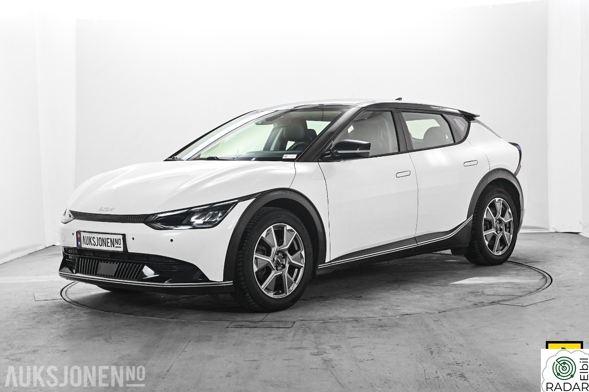 KIA EV6 77 KWH EXCLUSIVE RWD ACC NAVI SKINN KAMERA FJERNLYSASSI