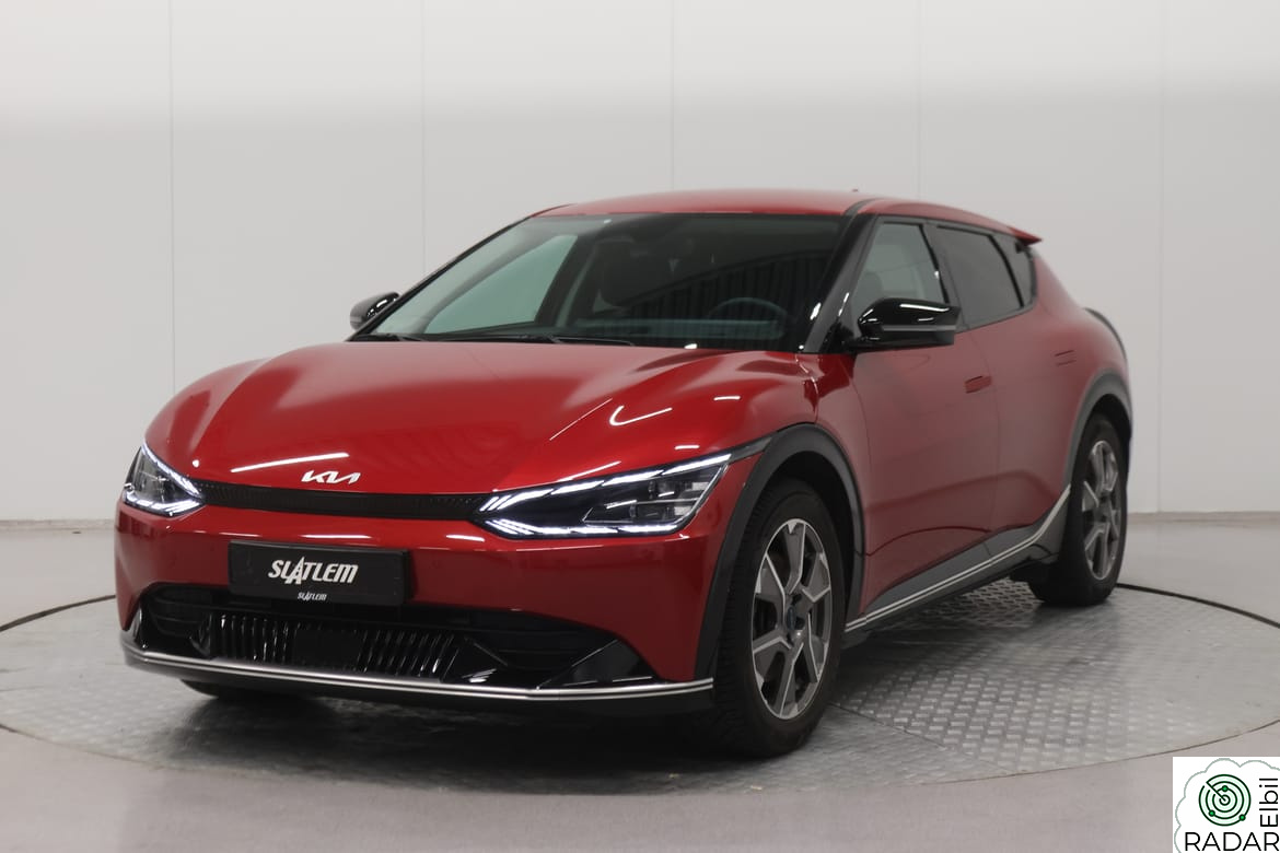 KIA EV6 EXCLUSIVE 77KWH 528KM/SKINN/ACC/KAMERA/VARMEPUMPE/NAVI