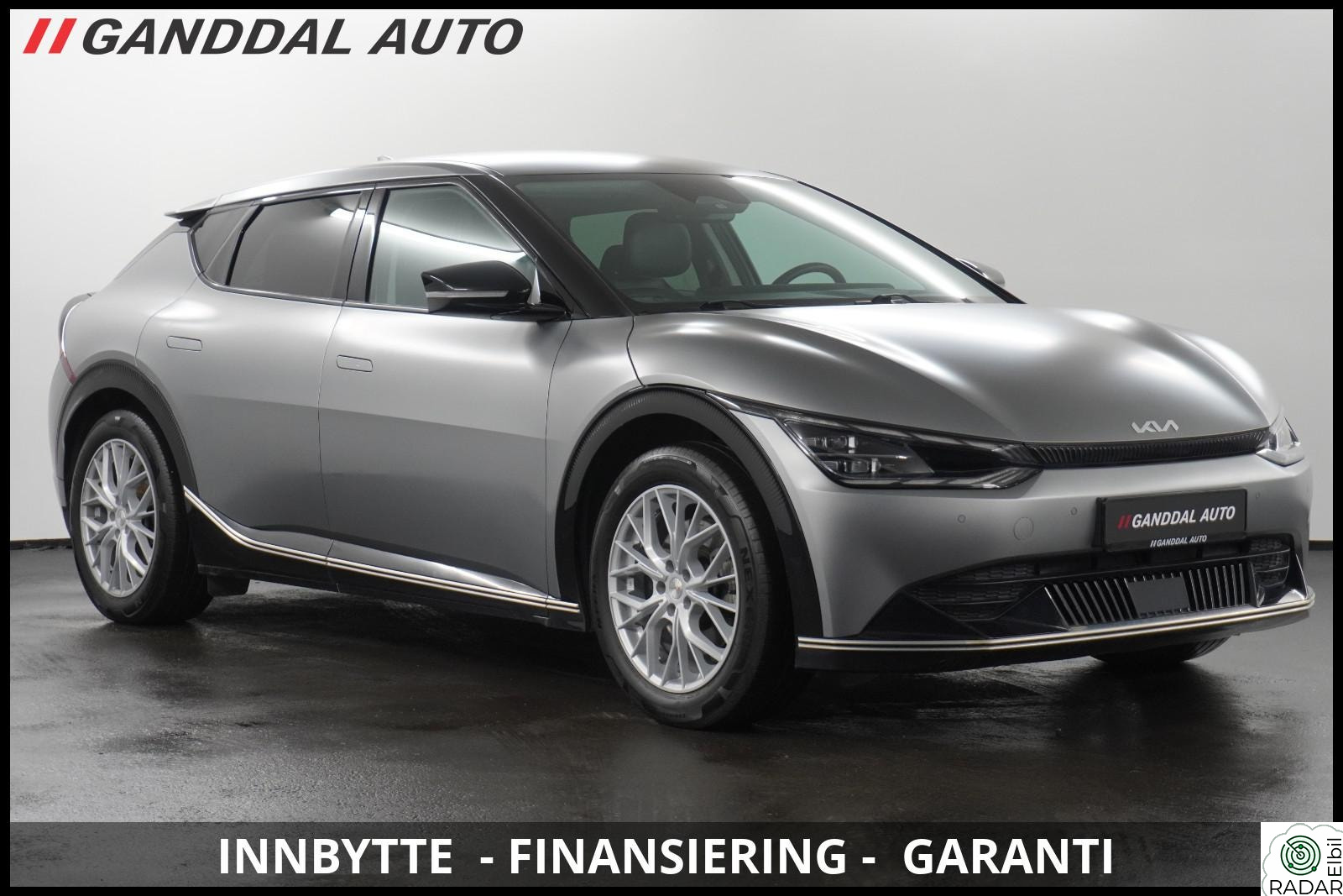 KIA EV6 528 WLTP 7 ÅR GARANTI/KROK/KAMERA/EL.SETER/HUD/KEYLESS+