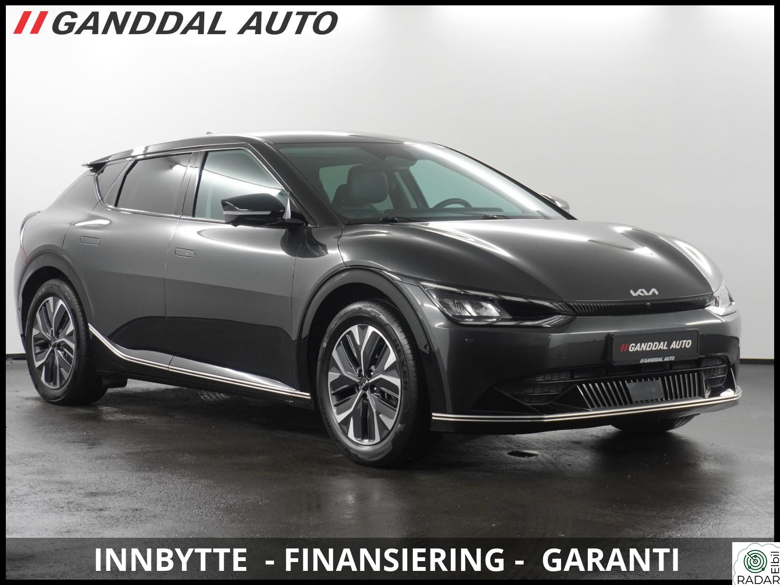 KIA EV6 528 WLTP 7 ÅR GARANTI /360 KAM/EL.SETER/ACC/KEYLESS/LED