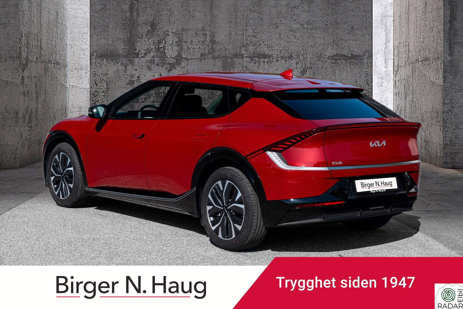 KIA EV6 Exclusive 77 kWh RWD VELHOLDT-TOPPUTSTYRT-LAV KM