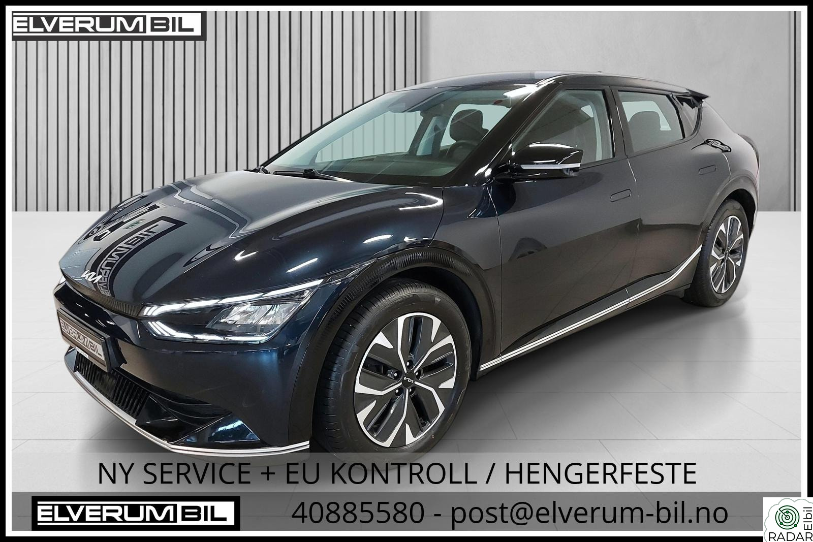 KIA EV6 RWD Long Range Led/ACC/Krok/Skinn/El.seter//V.ratt/navi