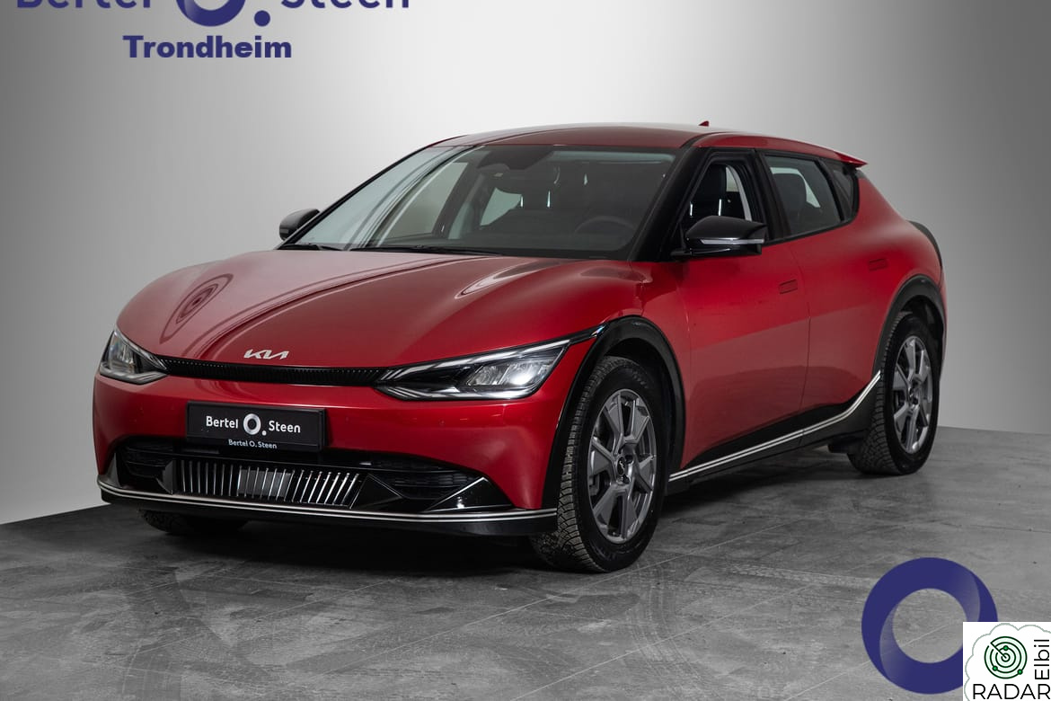 KIA EV6 77 kWh Long Range | Ad. Cruise | Skinn | Finans