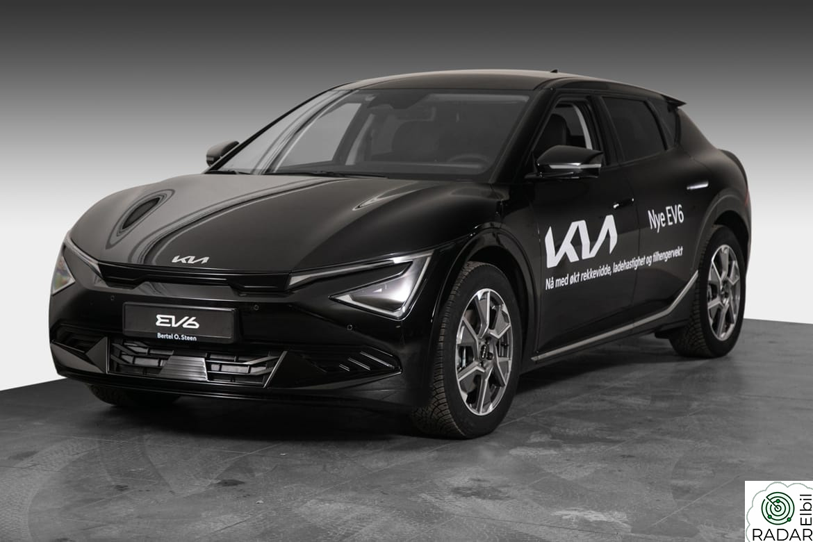 KIA EV6 Exclusive PLUS 20"|52 mil r.vidde|h.feste 1800kg|NORSK