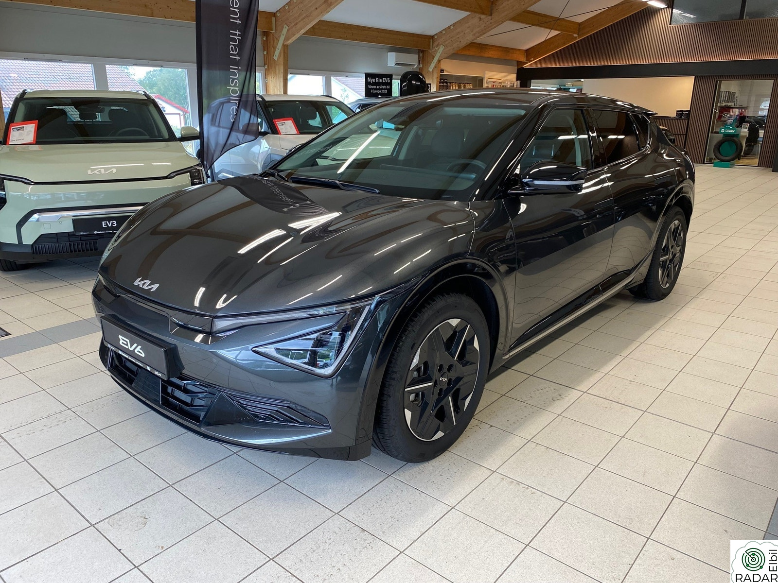 KIA EV6 Exclusive Plus.4X4.Skinn.Navi.Norsk bil ! lav km++