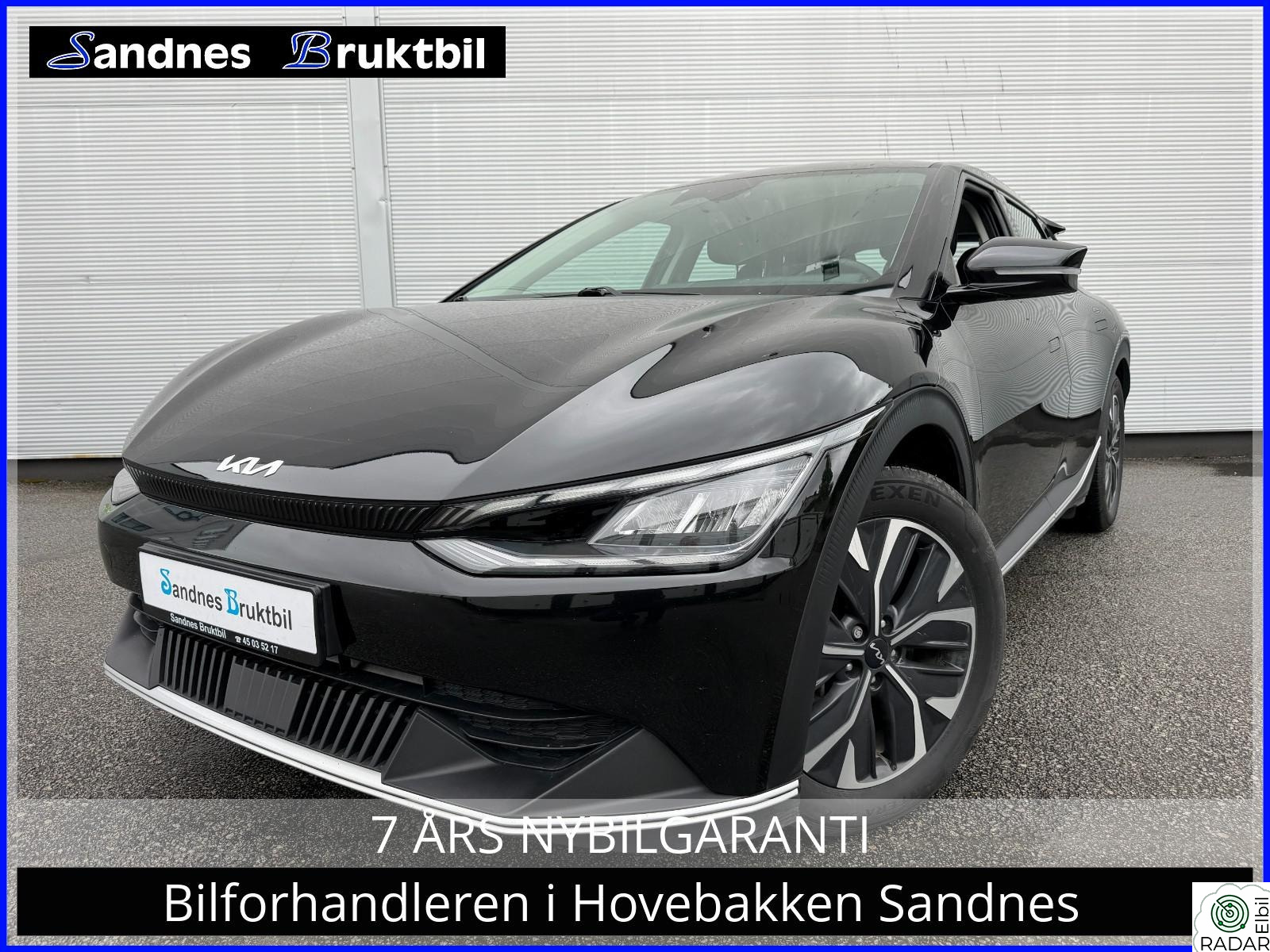 KIA EV6 LR-KROK,ACC,DELSKINN,KAMERA,CARPLAY,VARME RATT,KEYLES