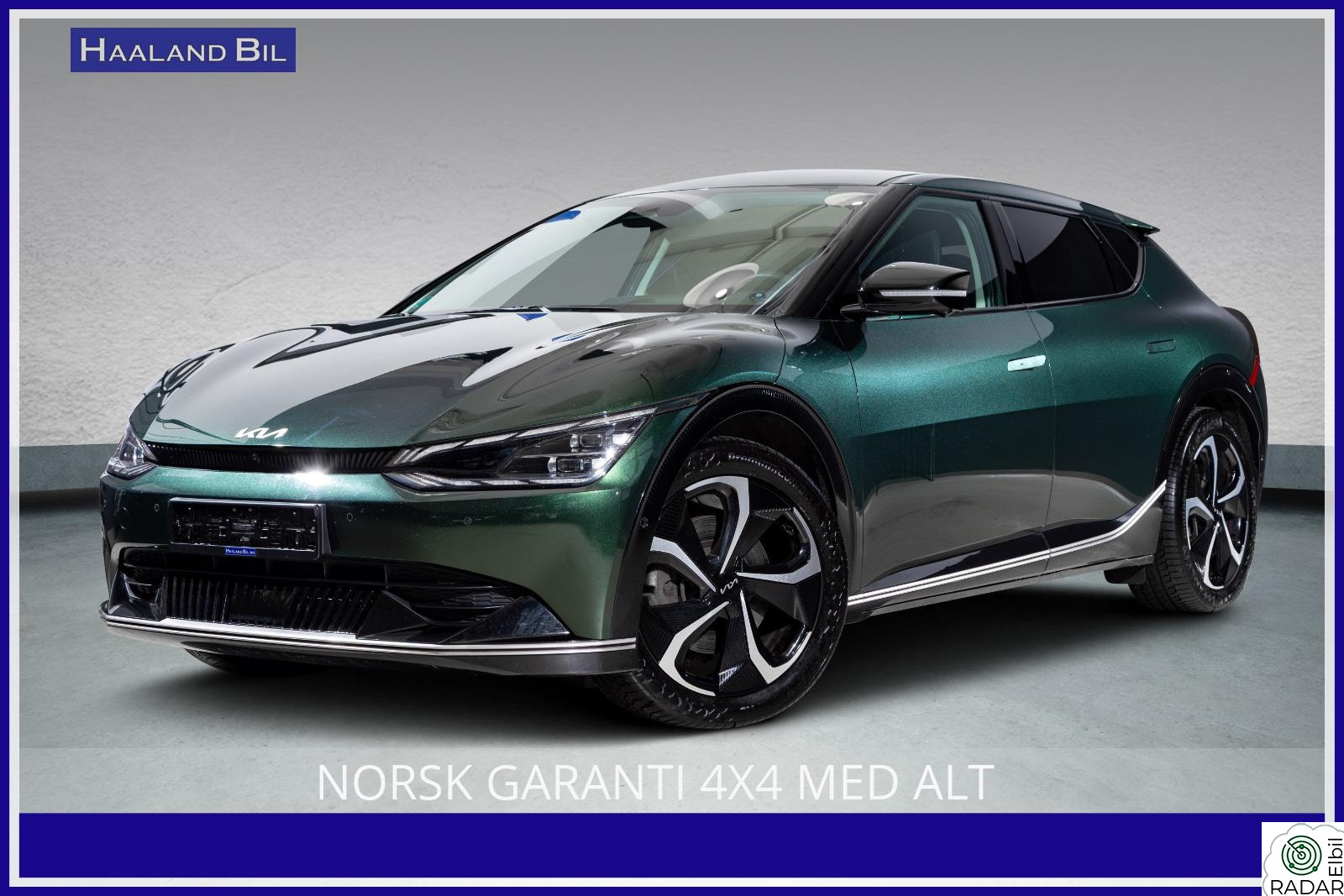 KIA EV6 2023 4X4 GT-LINE FELGER 20 SKINN GARANTI TIL DES 2029