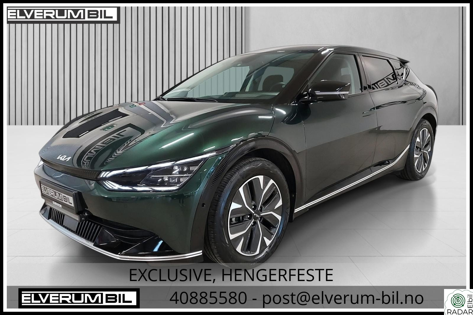KIA EV6 Long Range Exclusive AWD Krok/ACC/Led/Skinn/Headup++