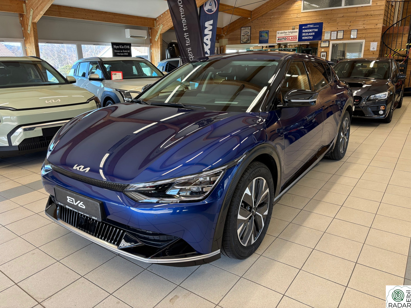KIA EV6 Exclusive 77 kWh AWD NAVI.HUD.LAV KM! H.FesteNorsk++