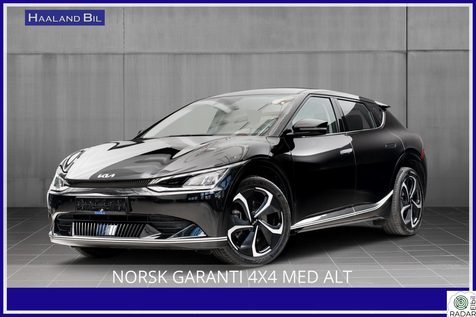 KIA EV6 2023 4X4 GT-LINE FELGER 20 SKINN GARANTI TIL NOV 2030