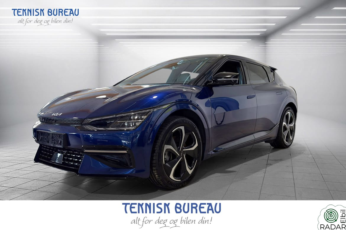 KIA EV6 Se denne. lekker farge, topp utstyrt bil