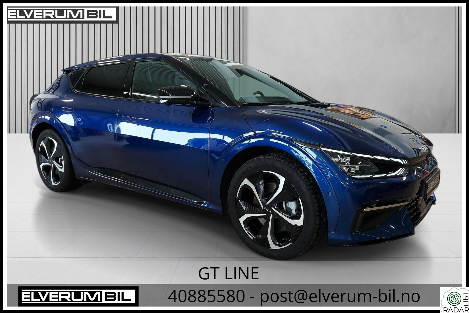 KIA EV6 GT LINE Long Range AWD Krok/V.ratt/360/ACC/Led/Headup++