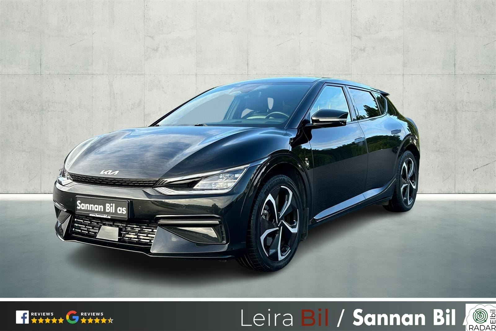 KIA EV6 GT-line |Hengerfeste|HUD|En eier|ACC|Meridan