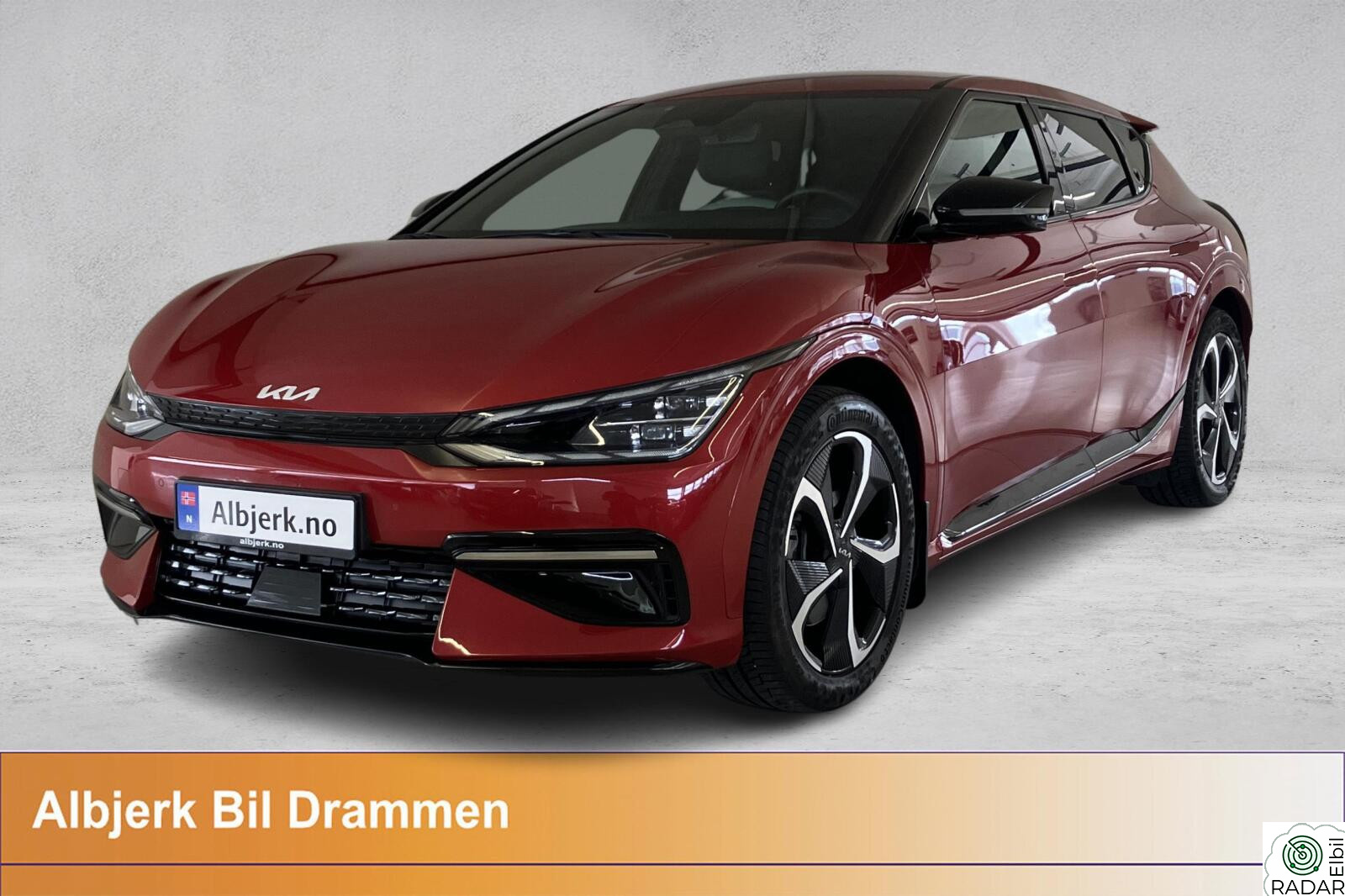 KIA EV6 GT Line 77kWh AWD EL.skinnseter Headup