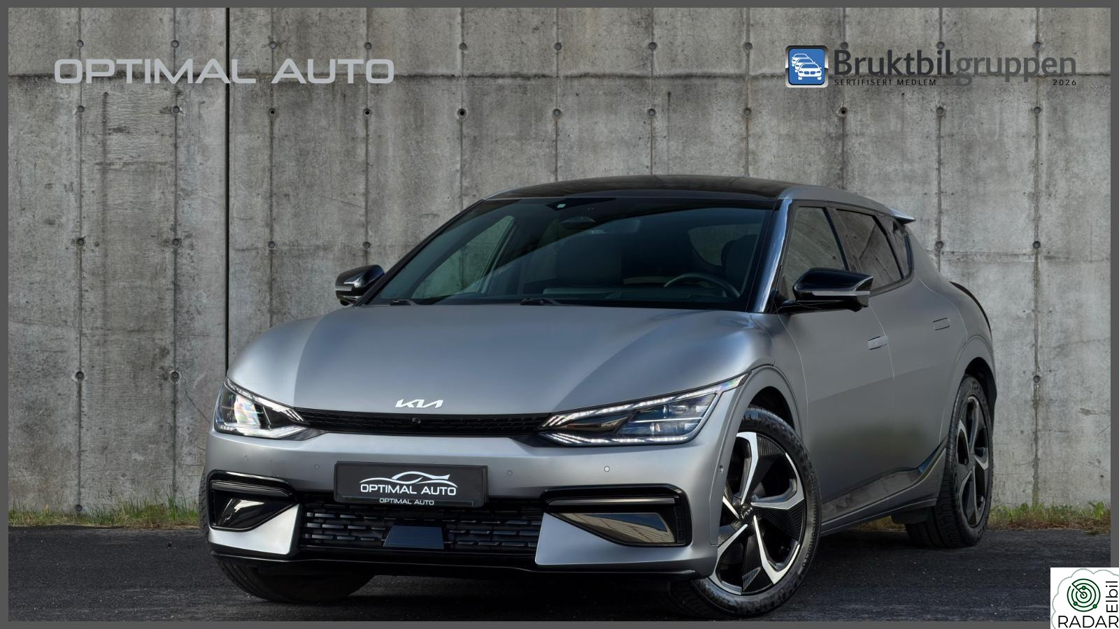 KIA EV6 GT-Line AWD/Ny EU/Alcantara/HUD/ACC/360°/Meridian/++
