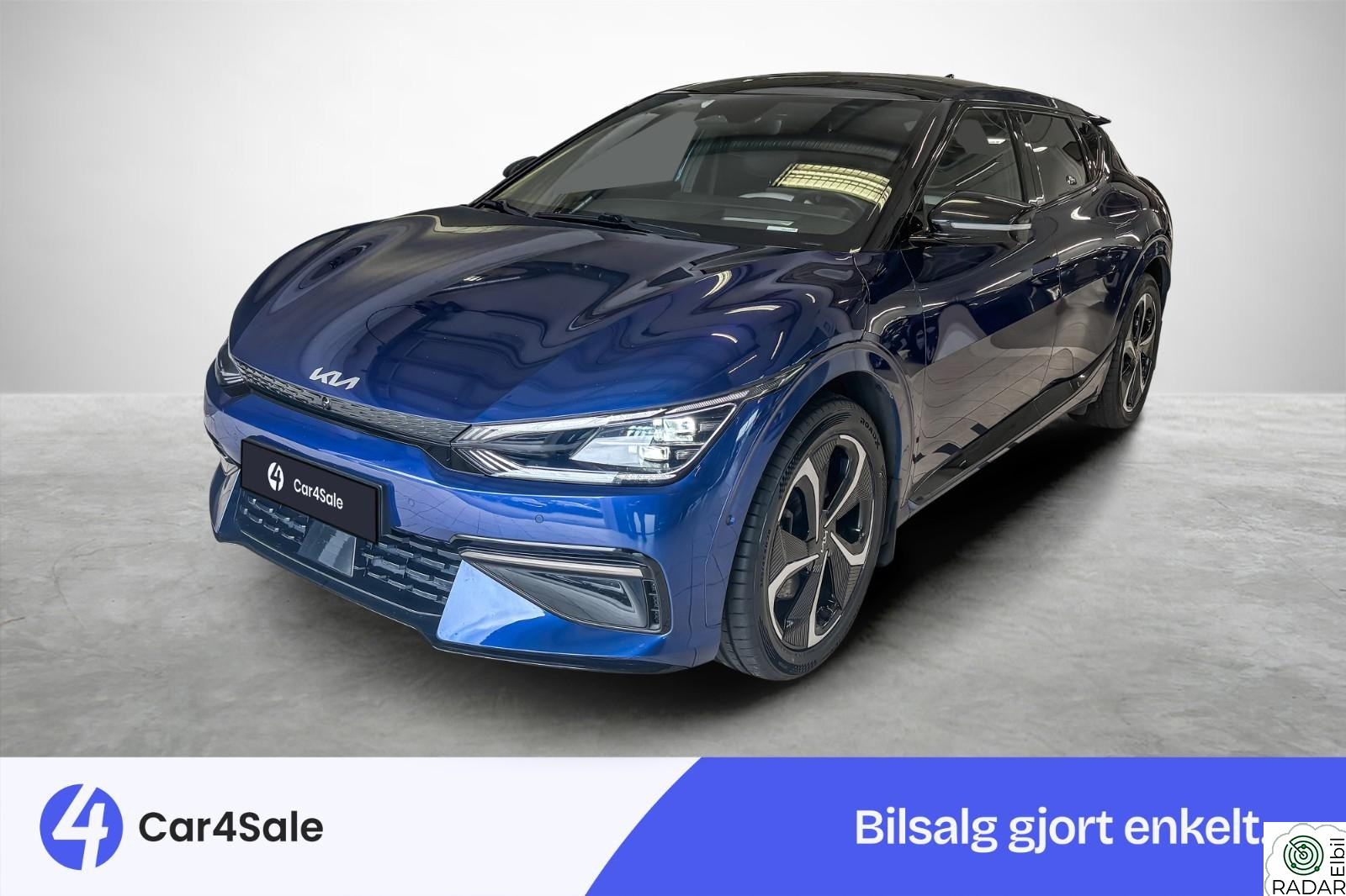 KIA EV6 77kwh AWD GT Line 484km / ACC / Soltak / 7-år Garanti++