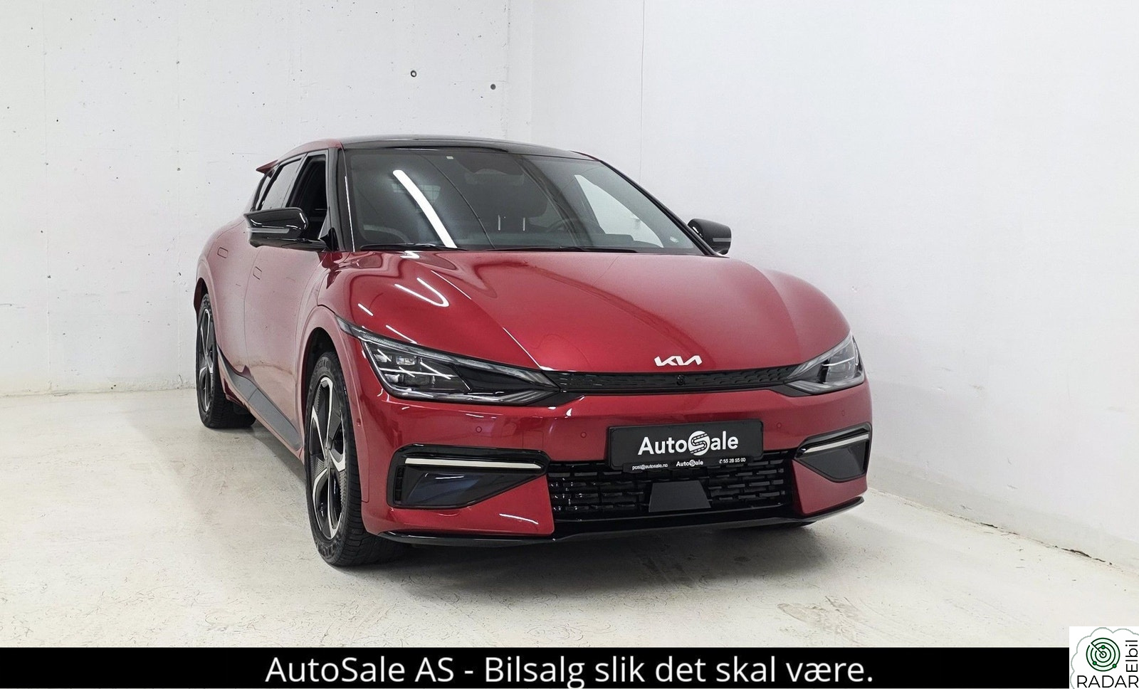KIA EV6 GT-Line AWD/Norsk/Soltak/HUD/360/Meridian/Krok/S+V