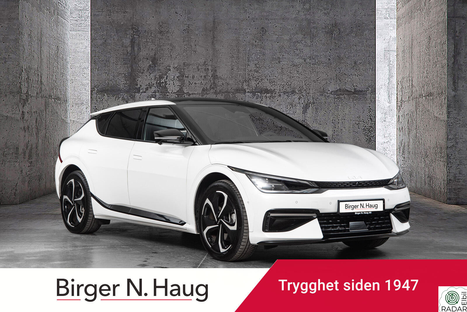 KIA EV6 GT Line 77 kWh AWD 484KM REKKEVIDDE/AWD/ALCANTARA