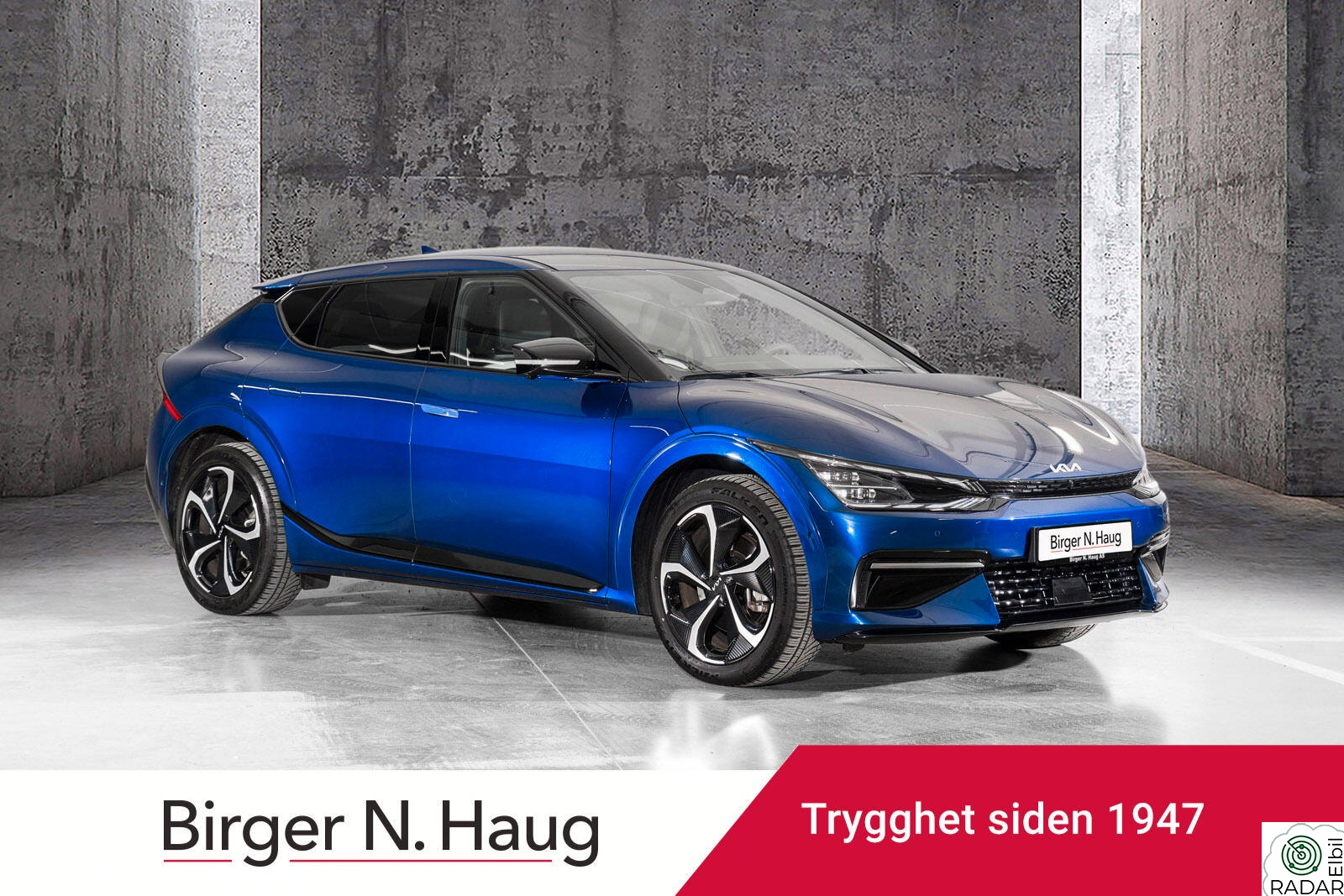 KIA EV6 GT Line 77 kWh AWD VI TAR INNBYTTE! LAV KILOMETERSTAND!