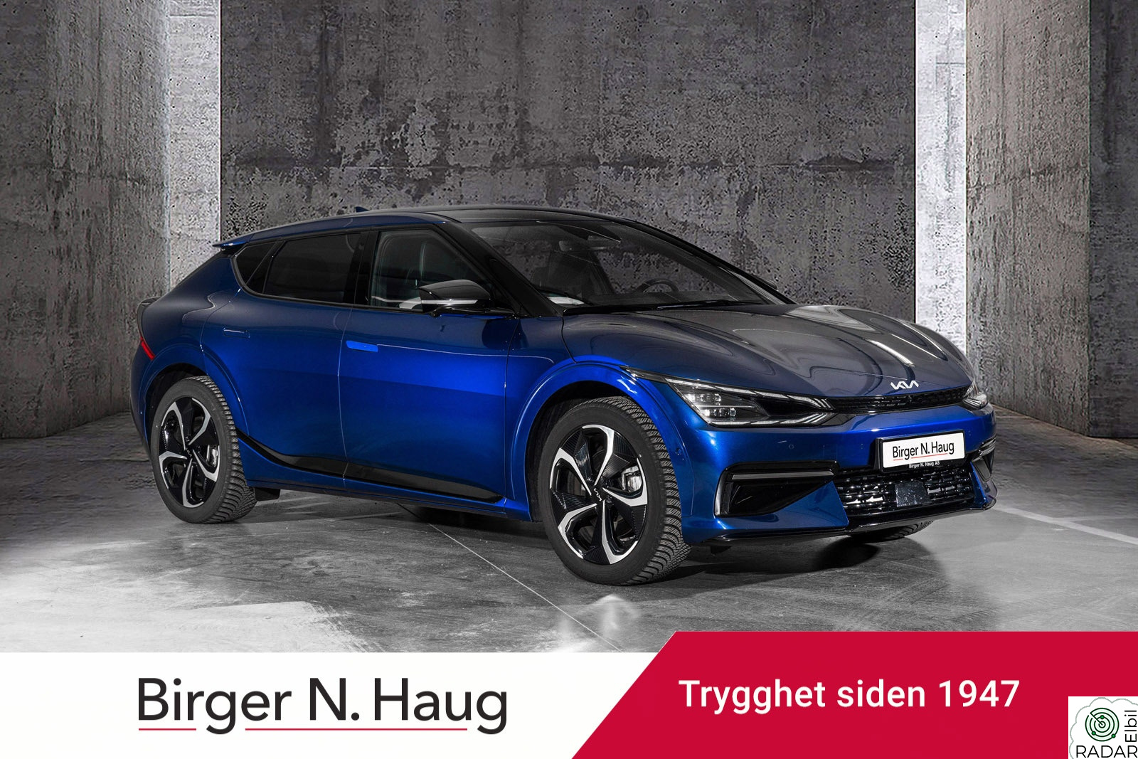 KIA EV6 GT Line 77 kWh AWD RÅ BIL! / MASSE UTSTYR / STORT BATT+