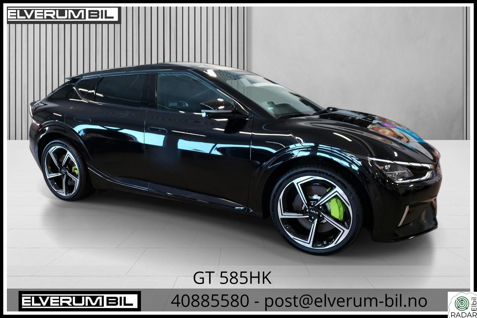 KIA EV6 GT 585hk AWD/HUD/ACC/Meridian/Rattvarme/360/takluke++