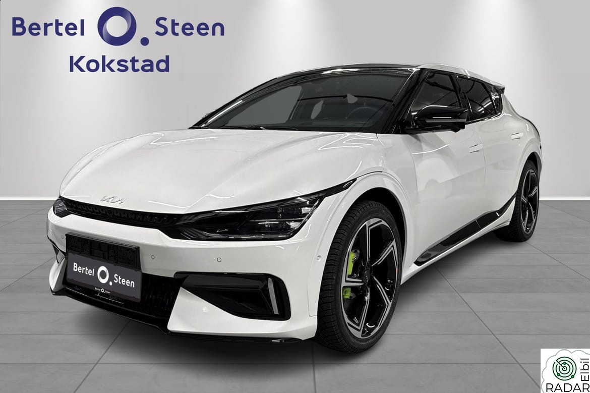 KIA EV6 GT, LEVERINGSKLAR, NAVI, RYGGEKAMERA