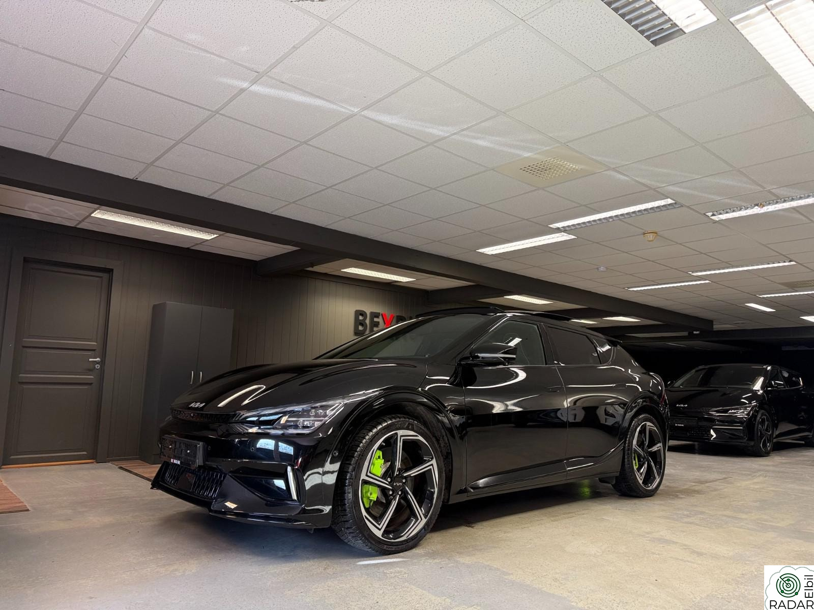 KIA EV6 GT,585HK,7ÅRNybilgaranti,360,Meridian,Soltak,Headup,21"