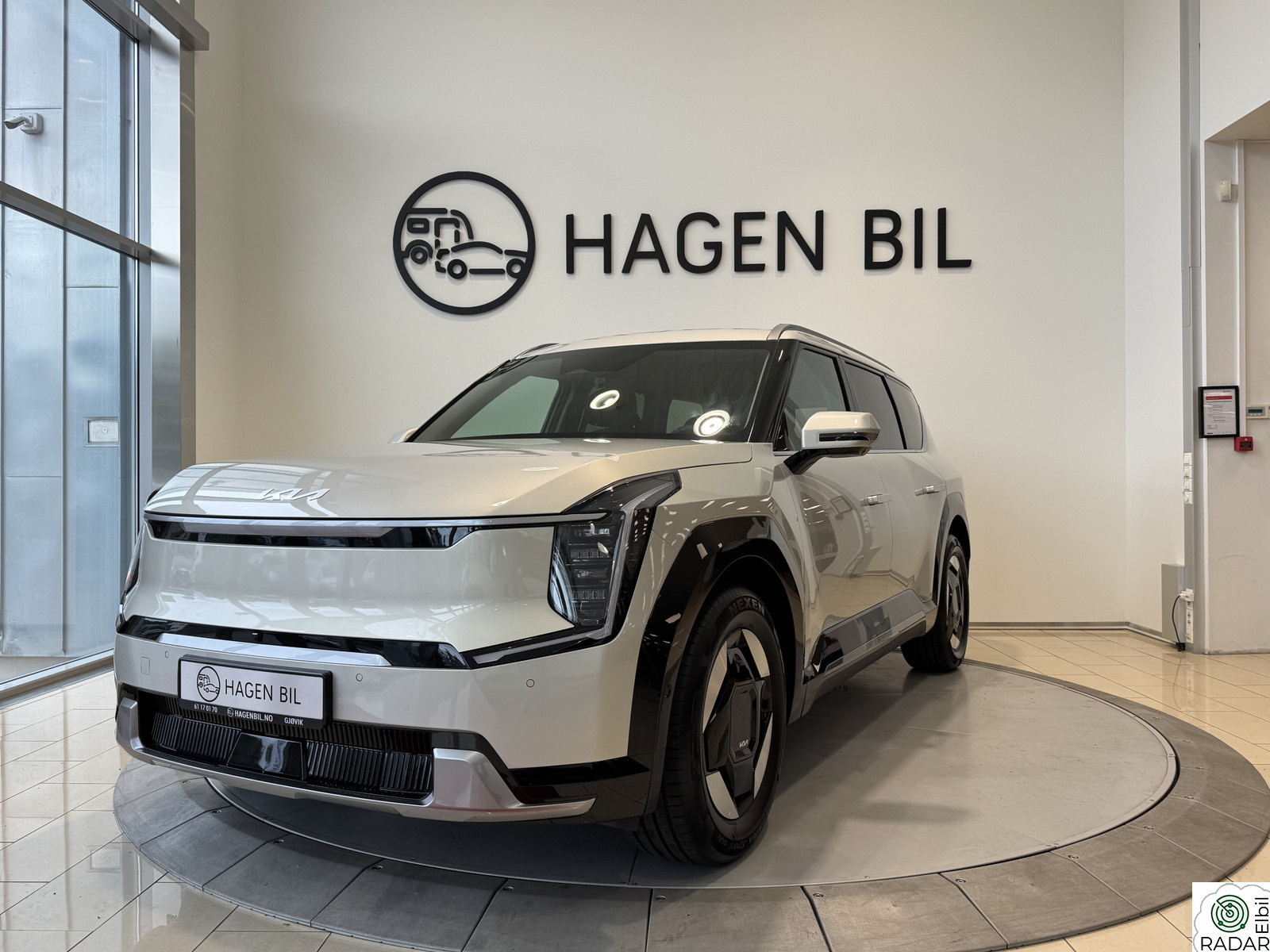 KIA EV9 EXCLUSIVE / 7-SETER / NY I NORGE / NAVI / R.KAMERA / DA