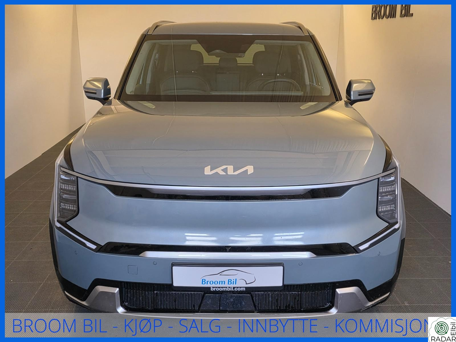 KIA EV9 4x4 AWD 384HK / 512KM 7-SETER/ACC/2.5 TONN KROK/360KAM/