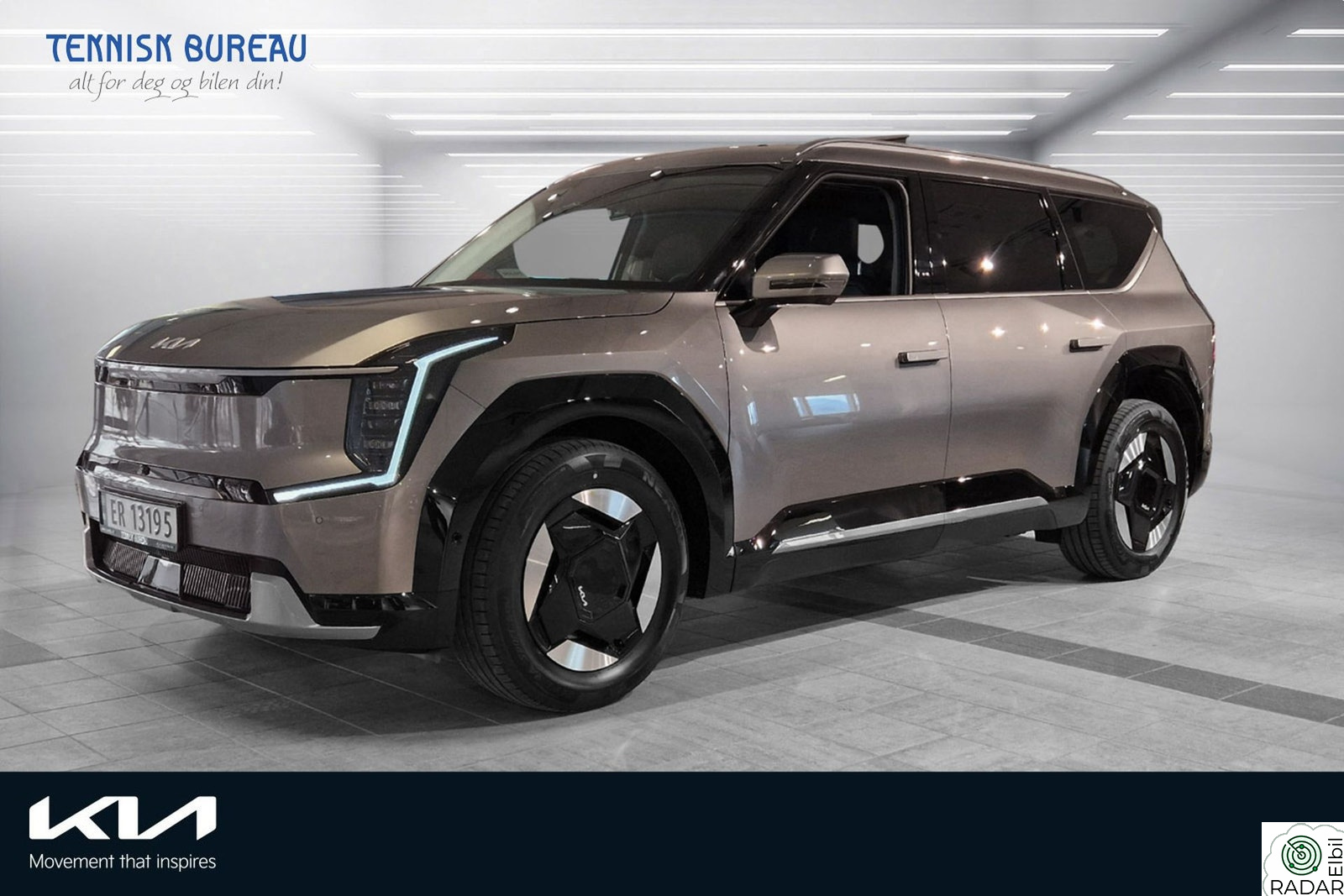 KIA EV9 Exclusive 7s LR | Krok | Panorama | 2.5t hengervekt