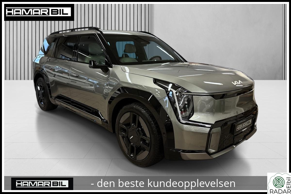 KIA EV9 GT-Line|6 seter|Panorama|Krok|360|Meridian|Headup +++