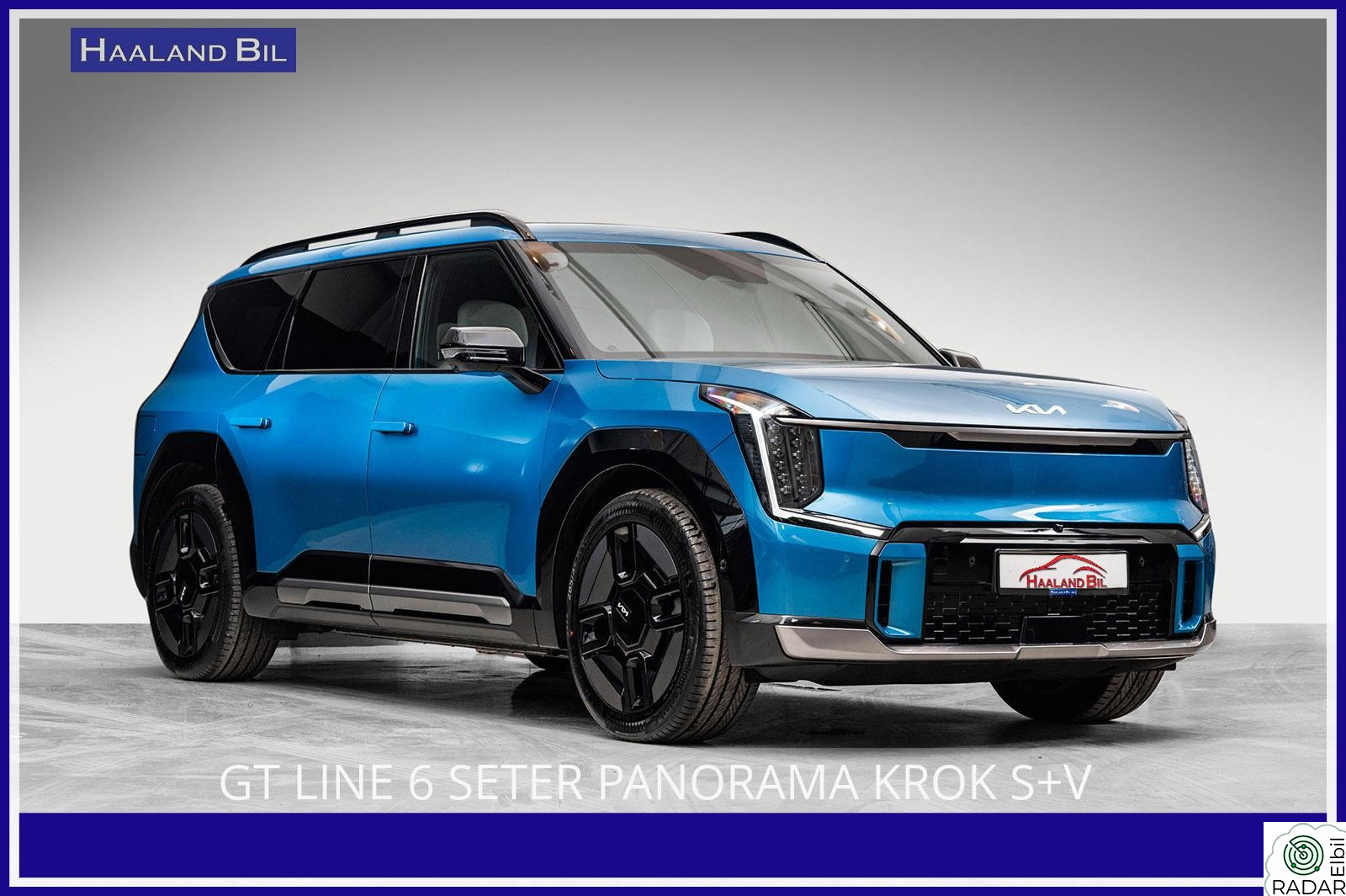 KIA EV9 GT LINE 6 SETER PANORAMA KROK S+V