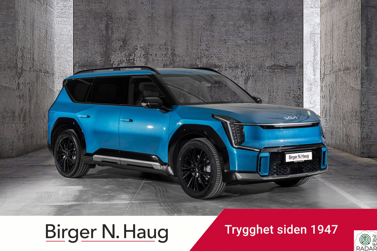 KIA EV9 GT Line 6 seter TOPPUTSTYRT | INNBYTTE | FINANS |