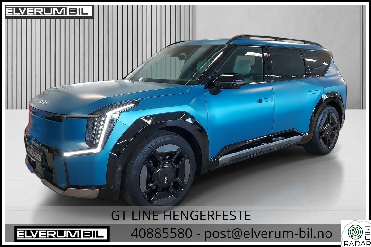 KIA EV9 GT LINE AWD 6 SETER KROK/ACC MASSASJE/MERIDIAN/360++