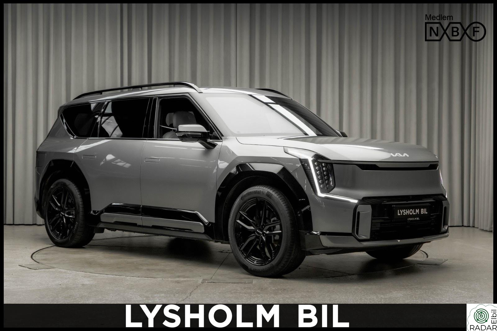 KIA EV9 AWD GT-Line 6-seter/8hjul/Pano/Meridian/ACC/HENGERFESTE