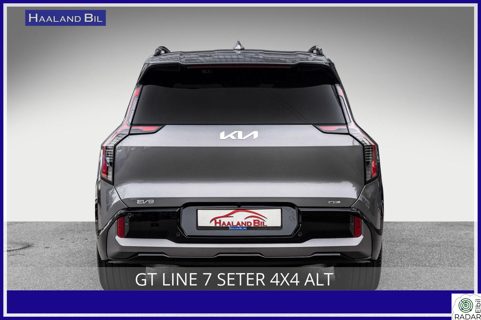 KIA EV9 GT LINE LAUNCH EDITION 7 SETER 4X4
