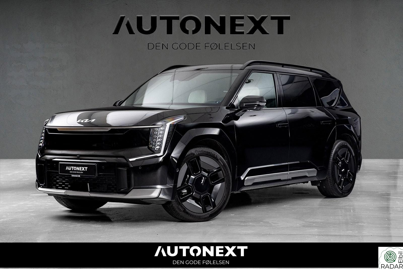 KIA EV9 AWD GT-Line 7-seter/Pano/Meridian/ACC/HUD/360/SE UTSTYR