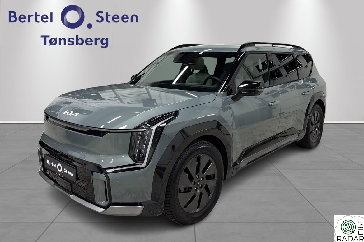 KIA EV9 "6 SETER" GT line, panorama soltak, skinn,godt utstyrt