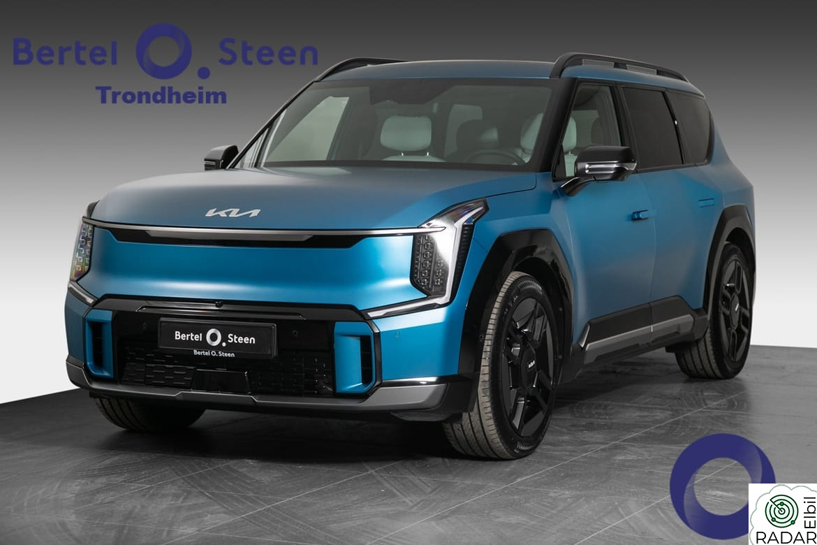 KIA EV9 GT-Line 7-seter | 50 mil rekkevidde | Norsk garanti |