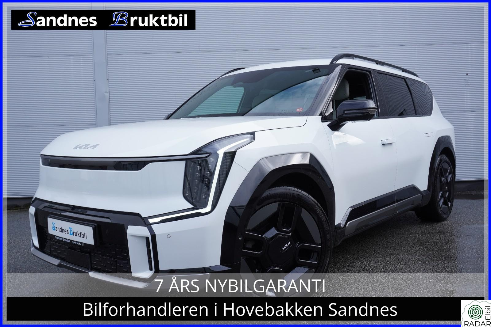 KIA EV9 GT-LINE 7-SETER,KROK,TAKLUKE,HUD,MERIDAN, 360KAMERA,LED