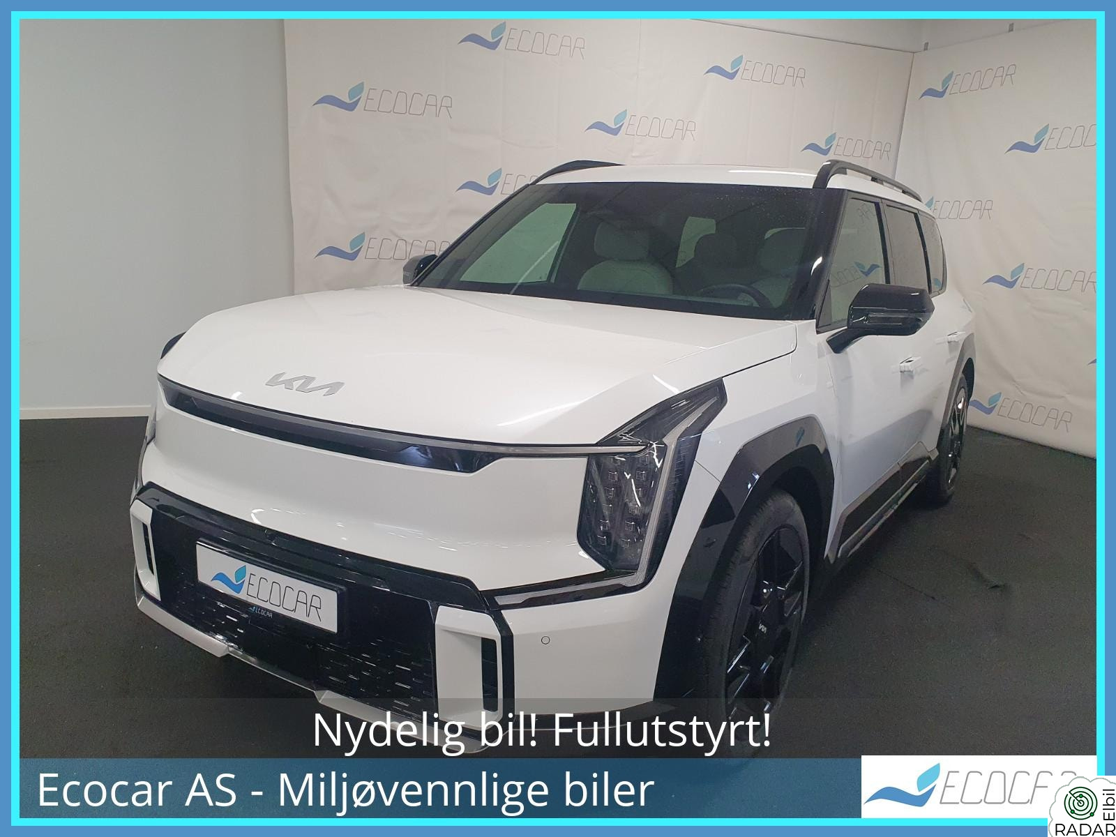 KIA EV9 AWD/GT-Line/7-Seter/Pano/Massasje/360/Meridian/Hud/Krok